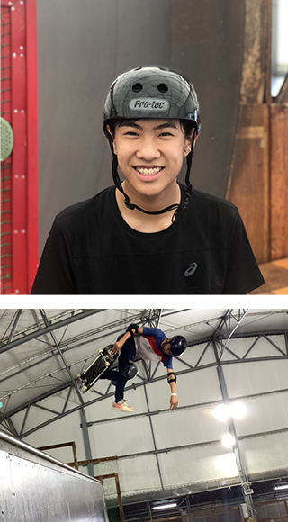 mysoleファミリーにスケートボーダーの森川太陽選手が加わりました。