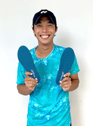 mysoleファミリーにテニスの望月勇希が加わりました。